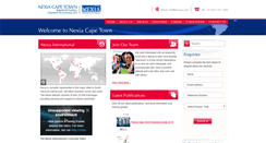 Desktop Screenshot of nexiacapetown.com